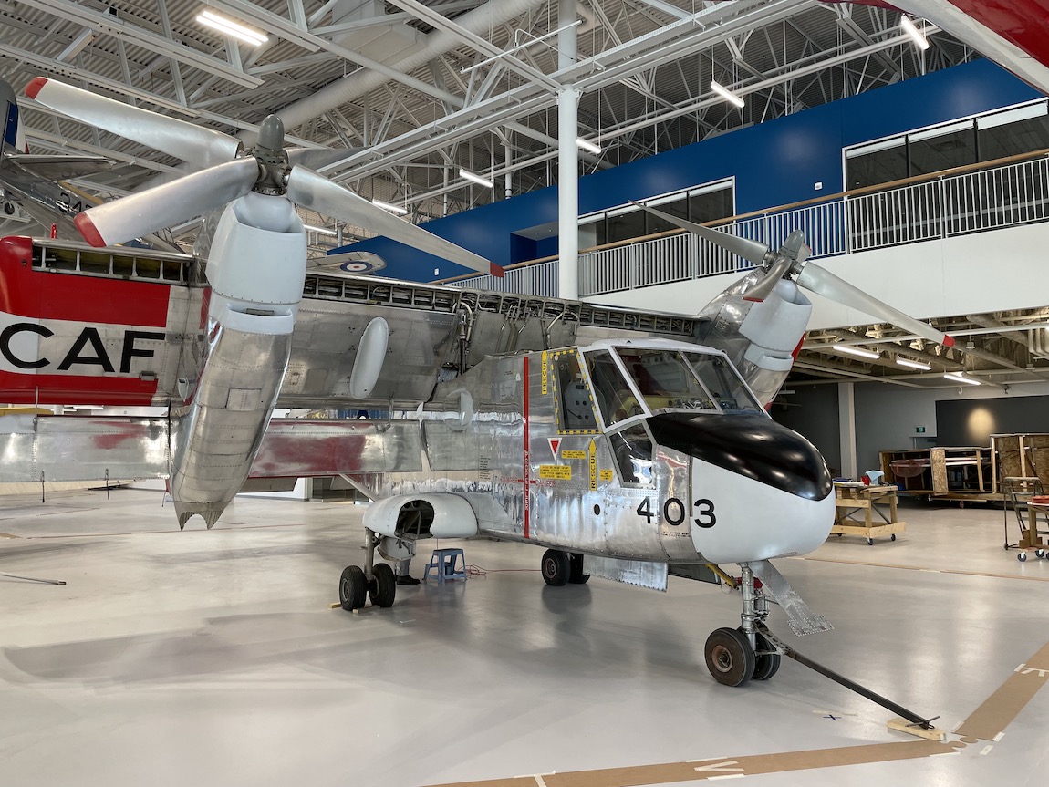 Canadair Dynavert CL-84 at the Royal Aviation Museum. One of only two in the world.