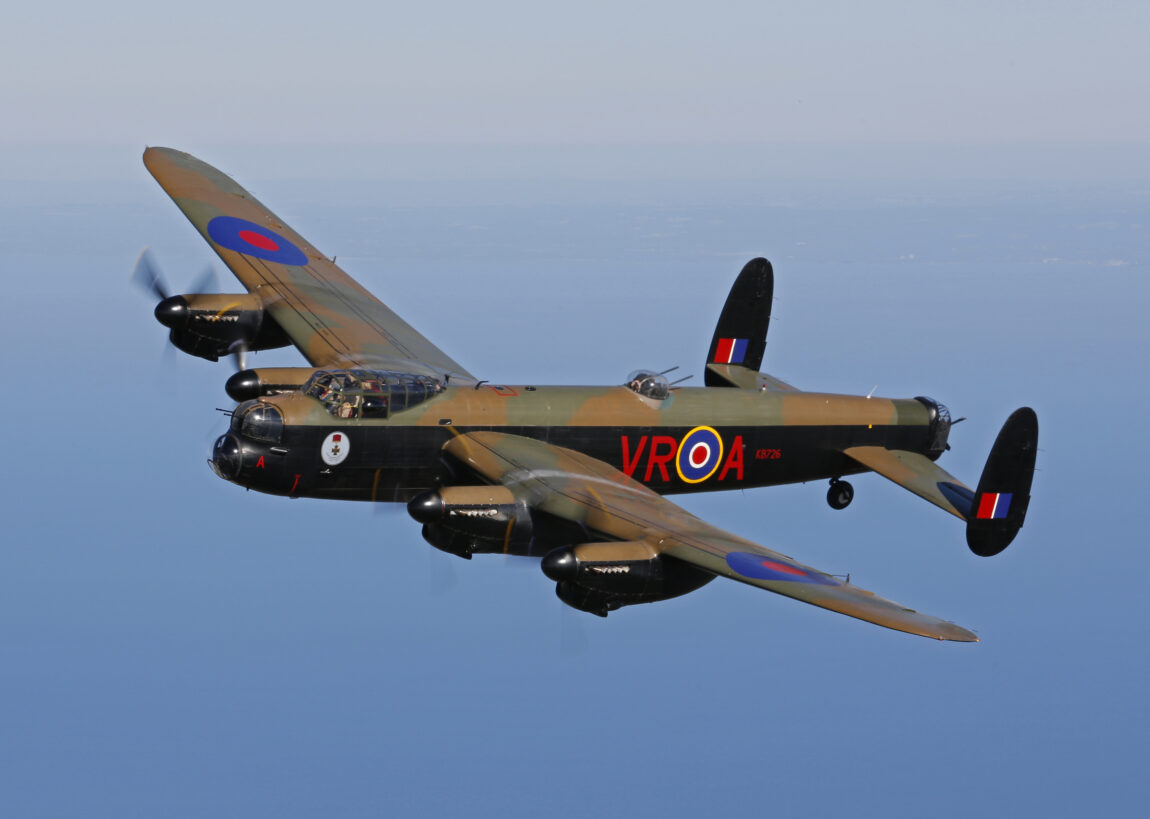 Avro Lancaster in flight